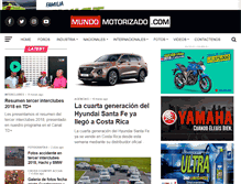 Tablet Screenshot of mundomotorizado.com